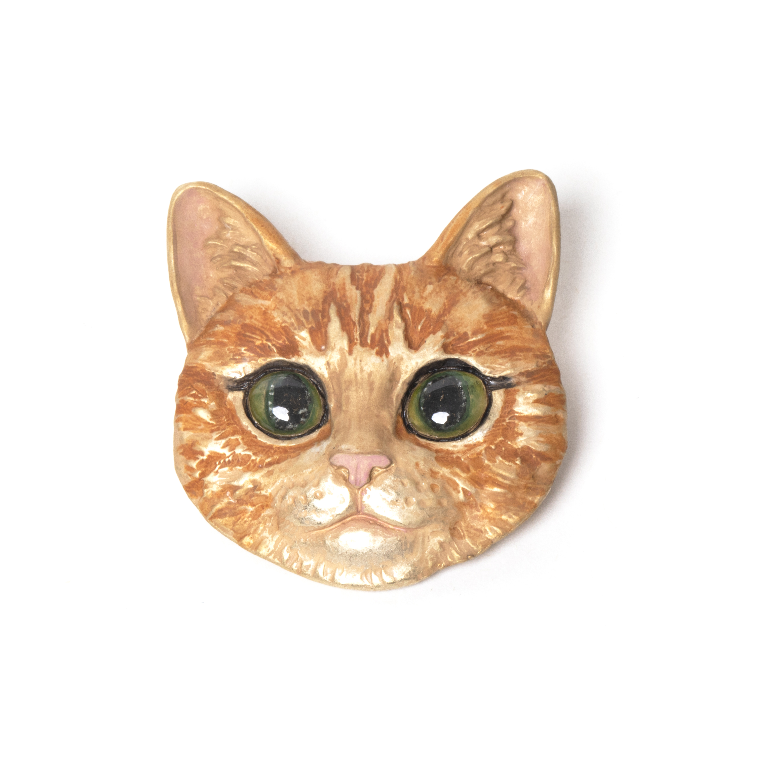 ボスブローチ(茶トラ)Boss(Red Tabby)