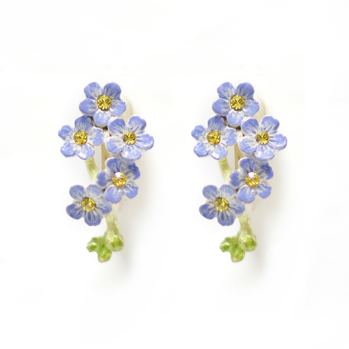 勿忘草イヤリング / Forget me not