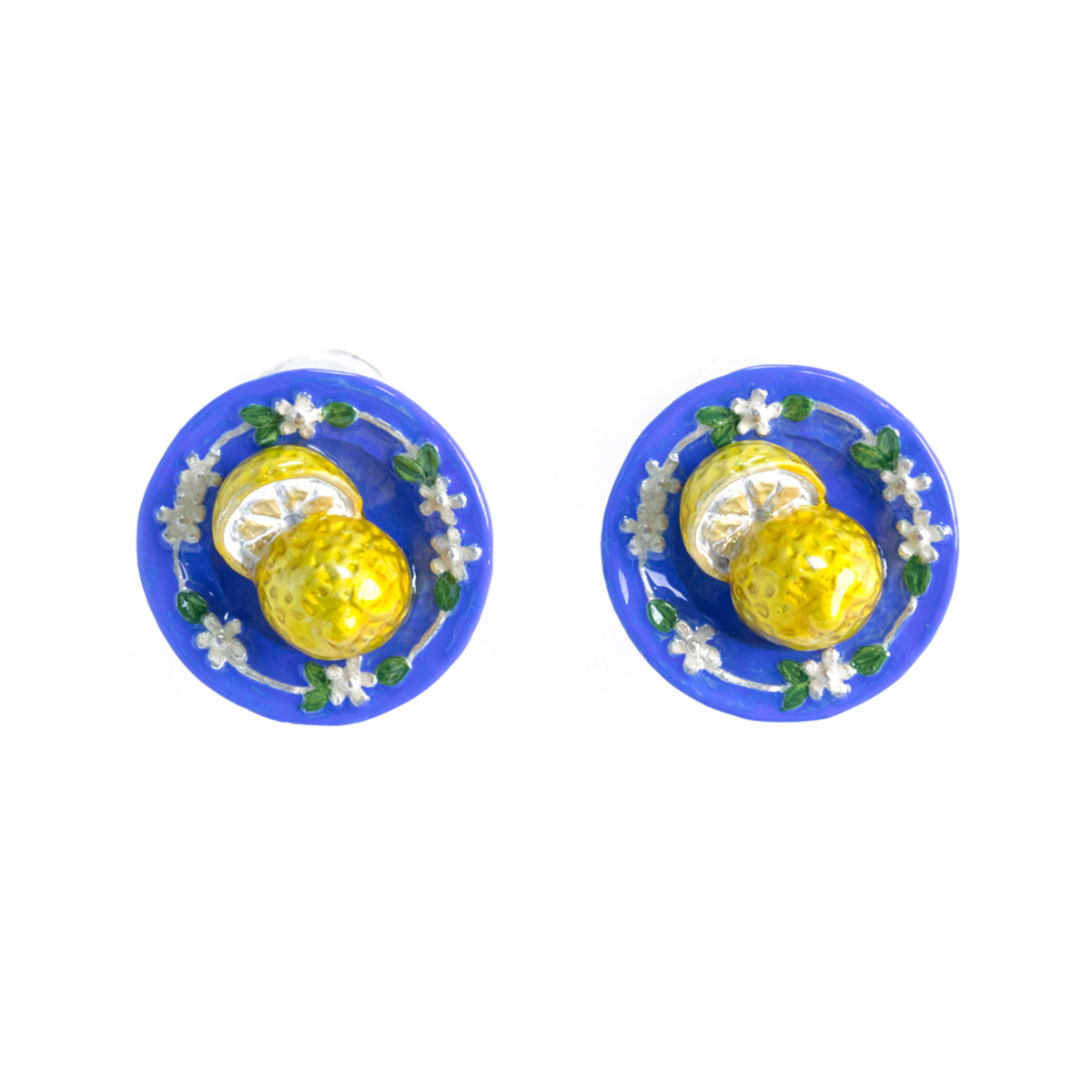 シチリアレモンイヤリング / Sicilia Lemon Clip Earrings
