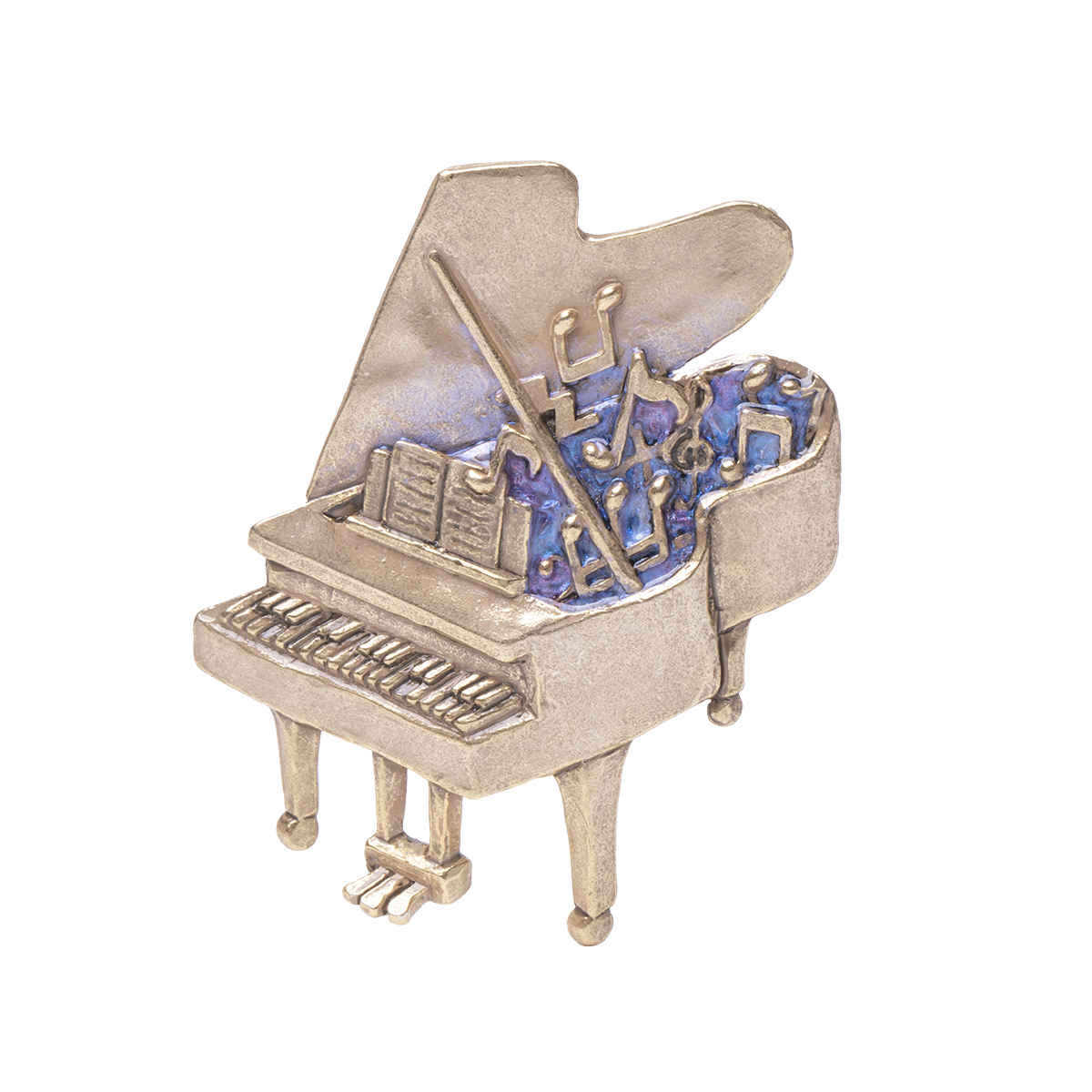 ピアノホールブローチ/Piano｜HOFMUSICA（音楽アクセサリー）