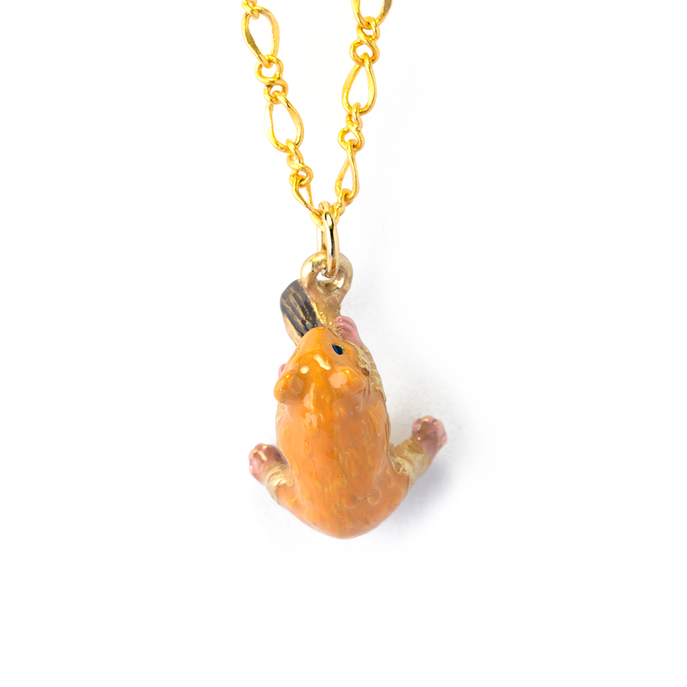 食いしん坊ハムスター ネックレス / Hungry Hamster