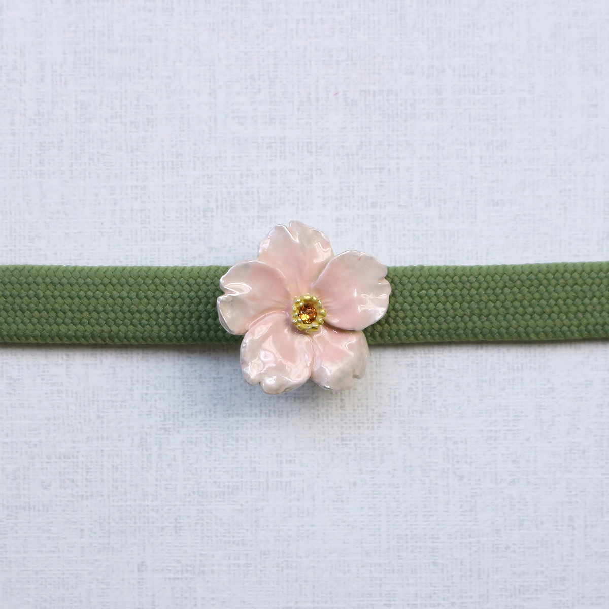 馴染み桜帯留め / 帯留め※専用豪華ボックス入り