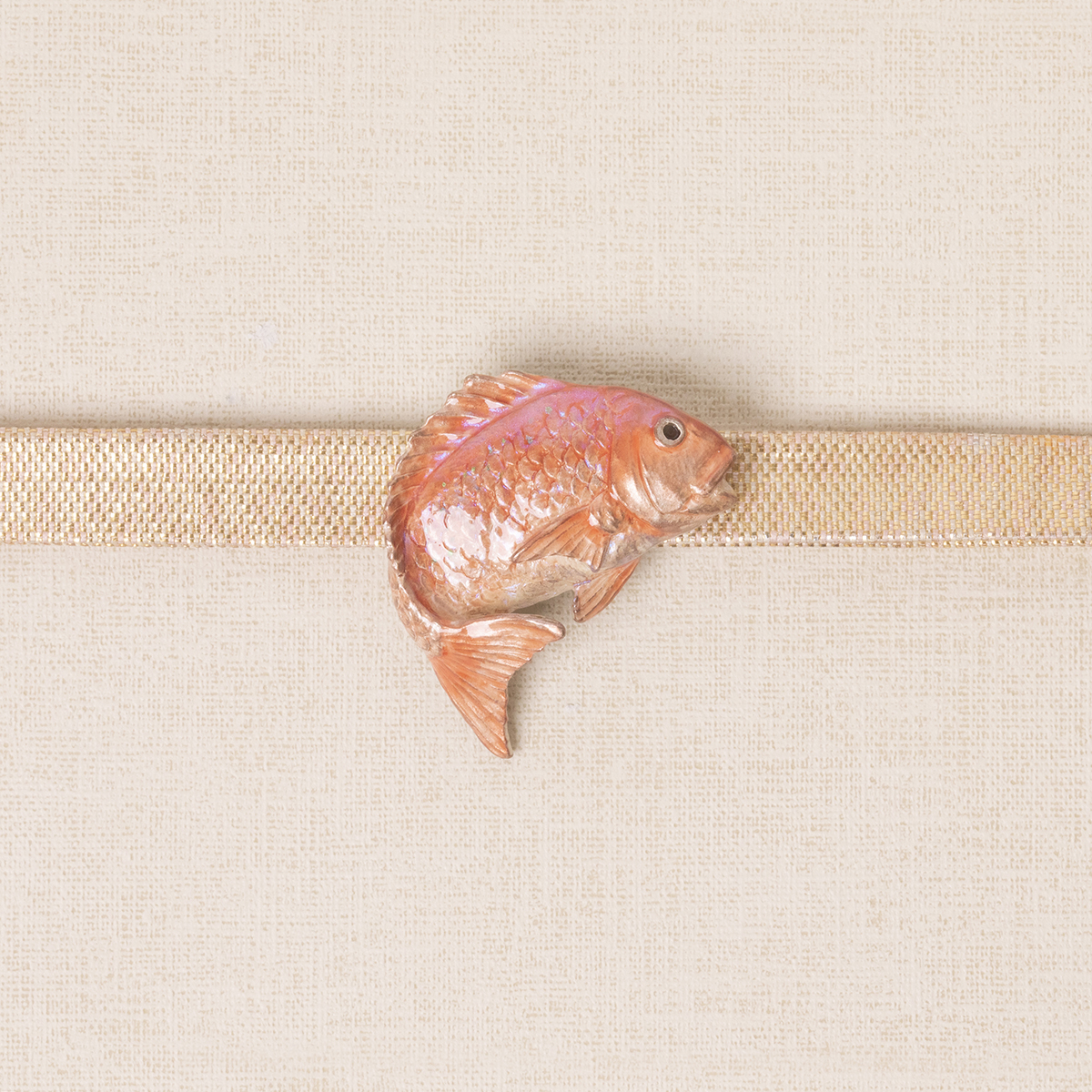 鯛帯留め Red Snapper / 帯留め※専用豪華ボックス入り