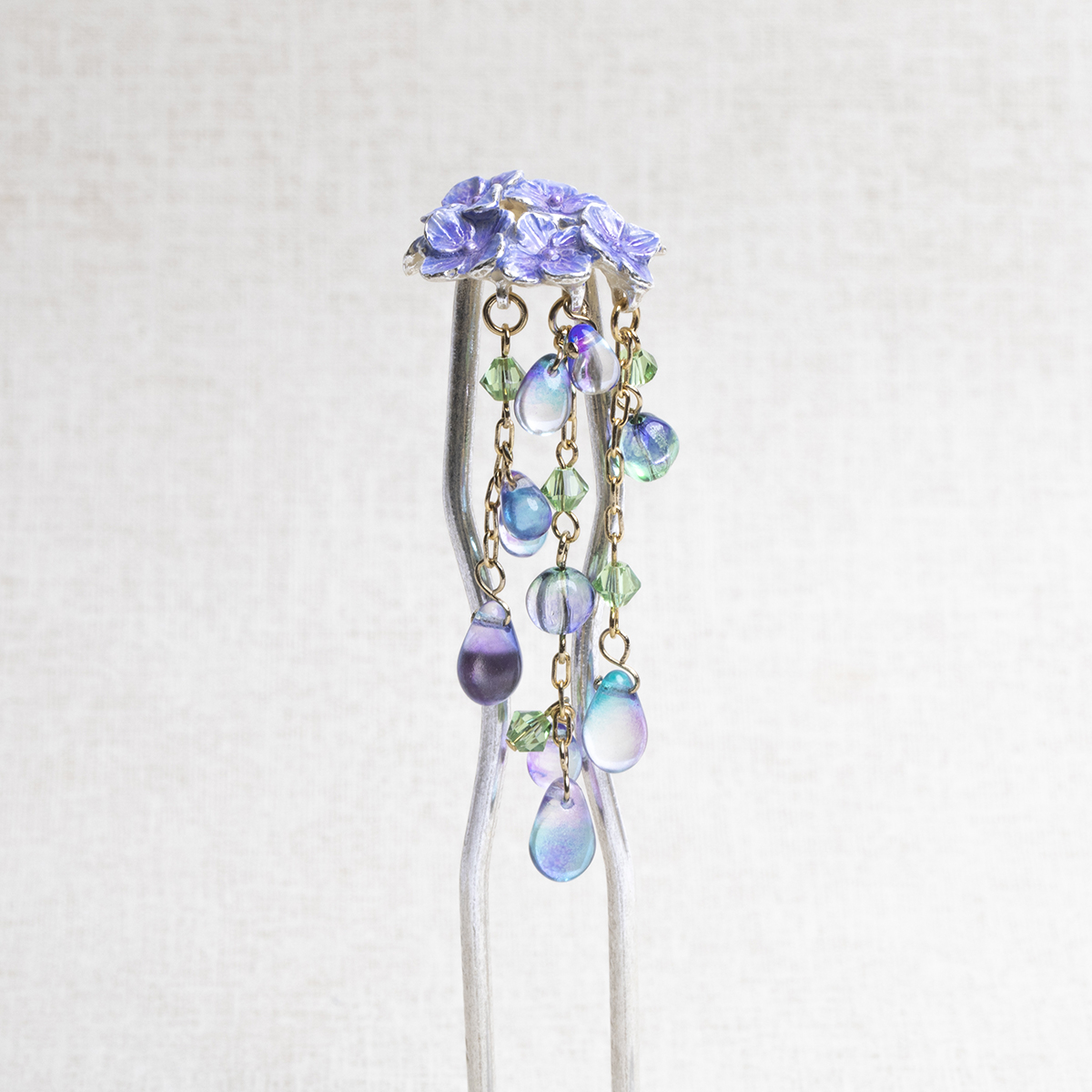 紫陽花かんざし Hydrangea / かんざし※専用豪華ボックス入り