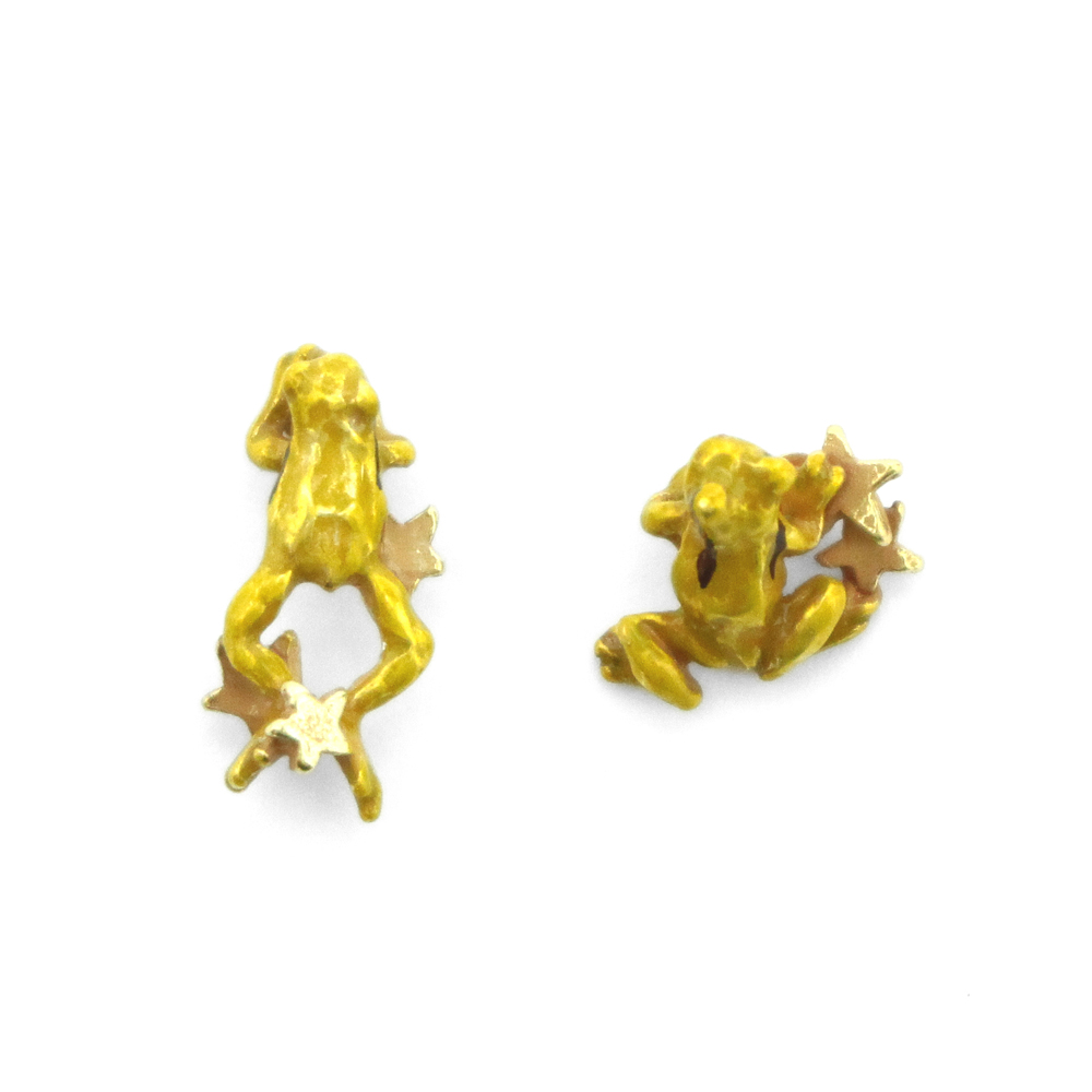 かえるピアス / Frog