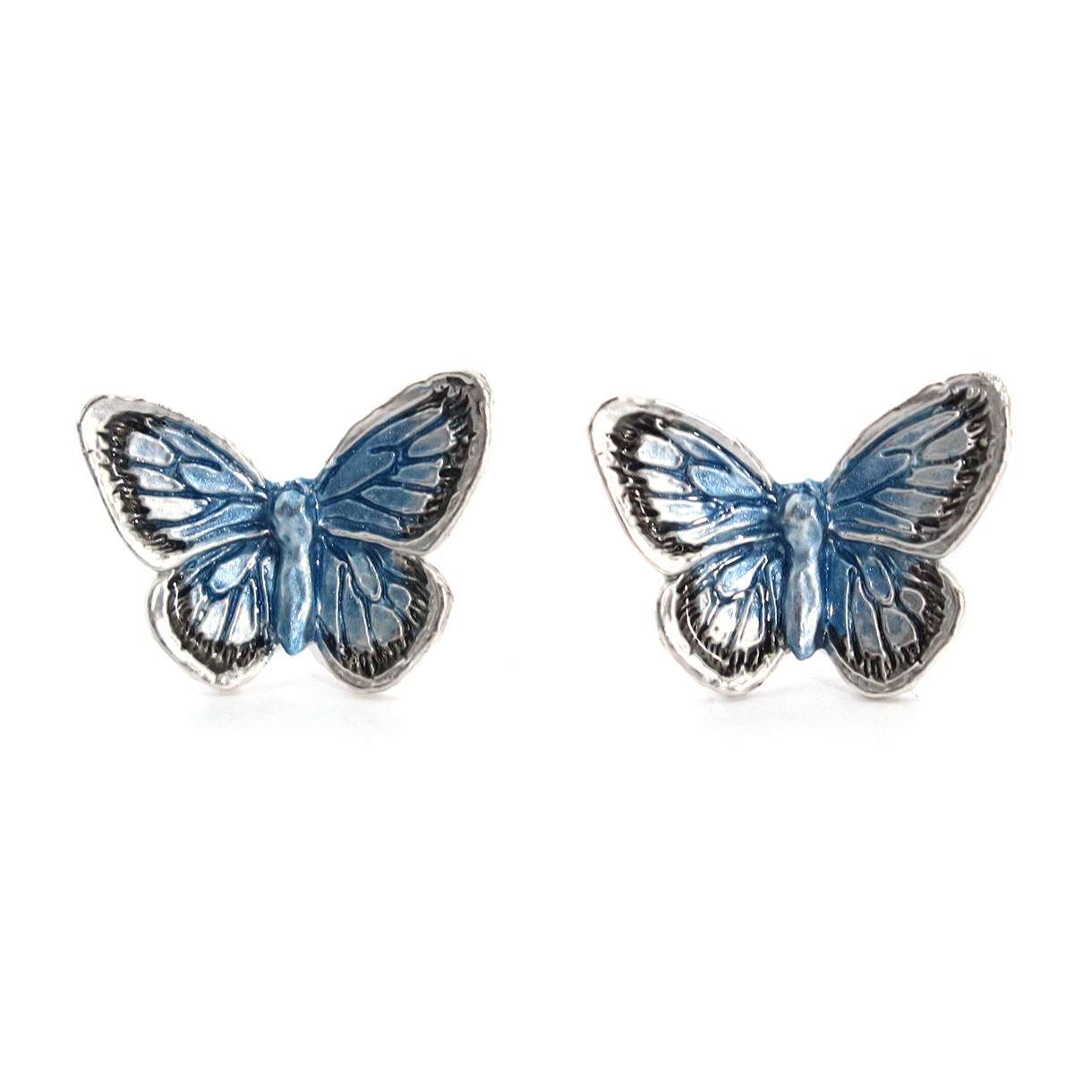 【9月誕生色モチーフ】ヤマトシジミチョウピアス　/ Butterfly