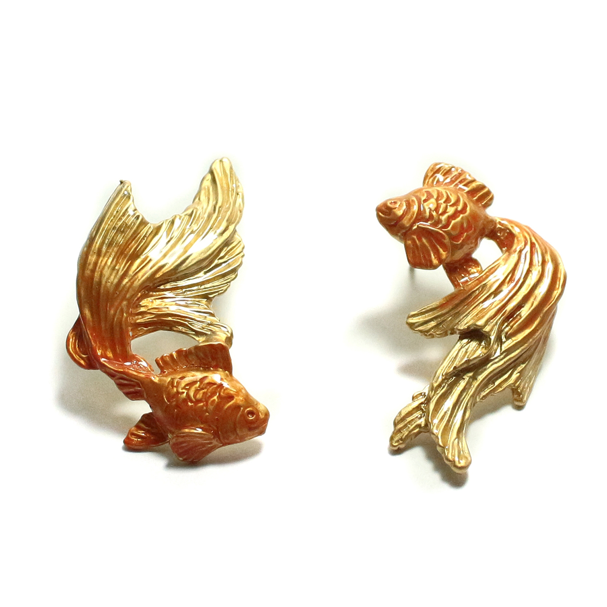 金魚ピアスGD（ゴールドカラー） ピアス / Golden Fish GD