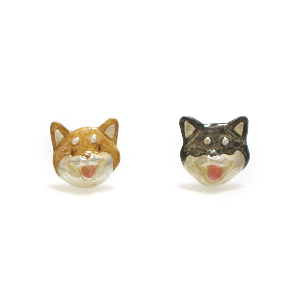 柴犬ピアス / Shiba Inu