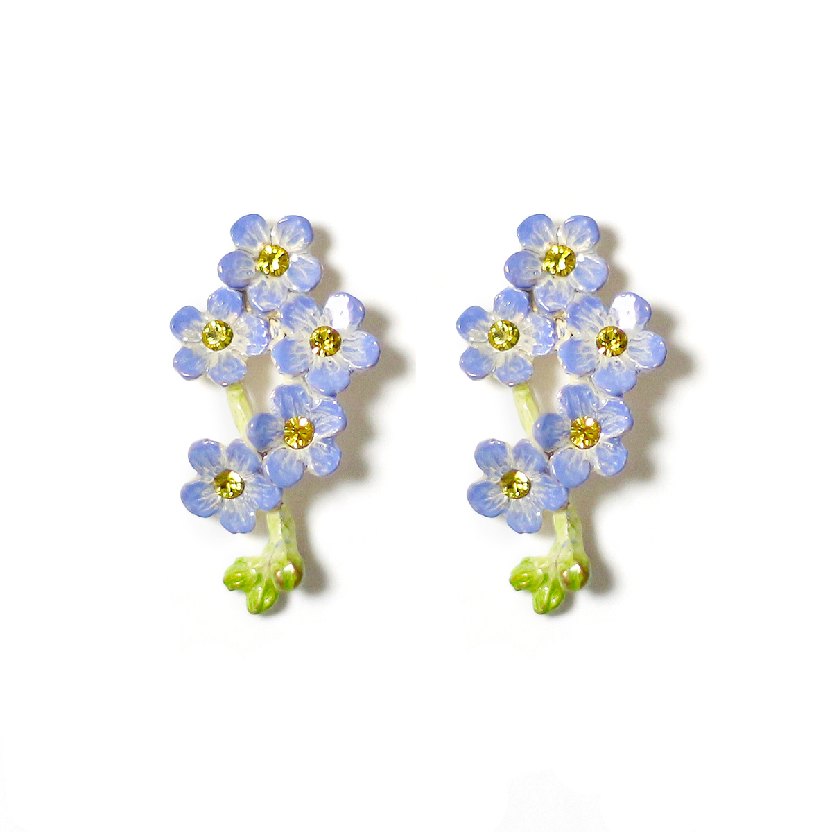 勿忘草ピアス / Forget me not