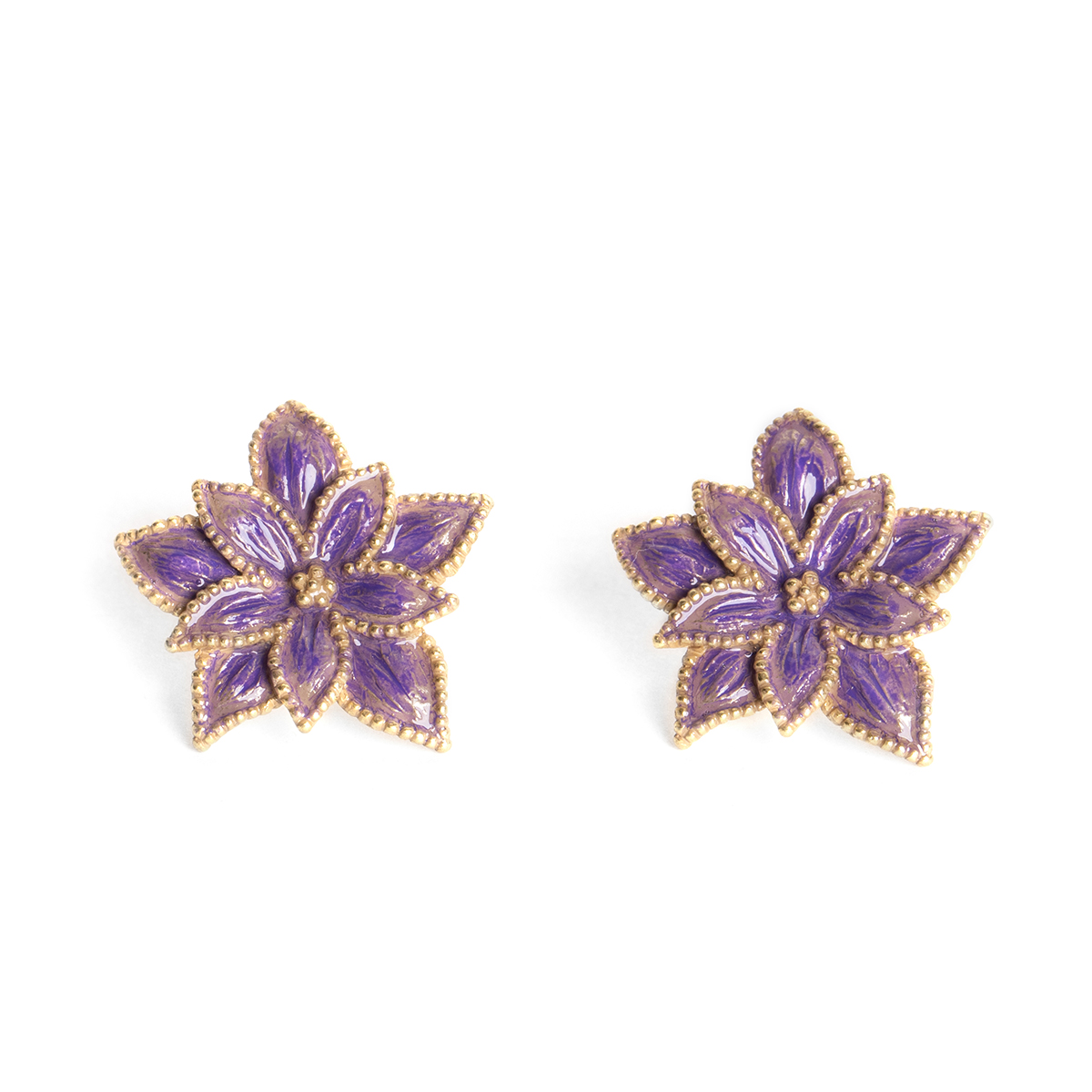 【FINAL SALE】クレマチスピアス /  Clematis