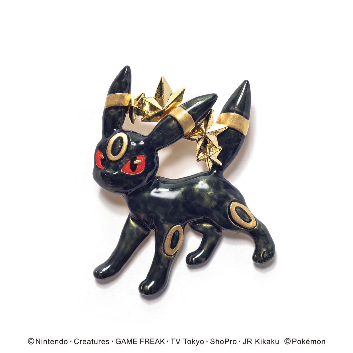 ブラッキーブローチ / ピンブローチ【ポケモンシリーズ】