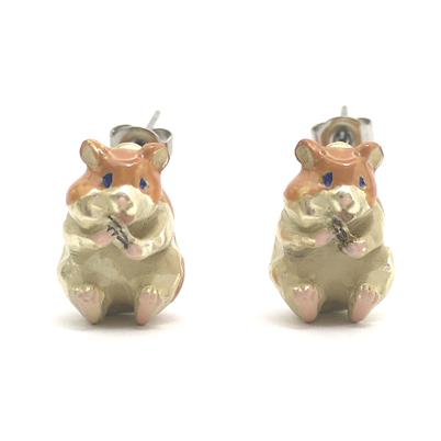 ハムスターピアス/ Hamster